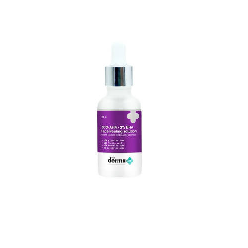 The Derma Co 30% AHA + 2% BHA Face Peeling Solution - 30 ml image 2