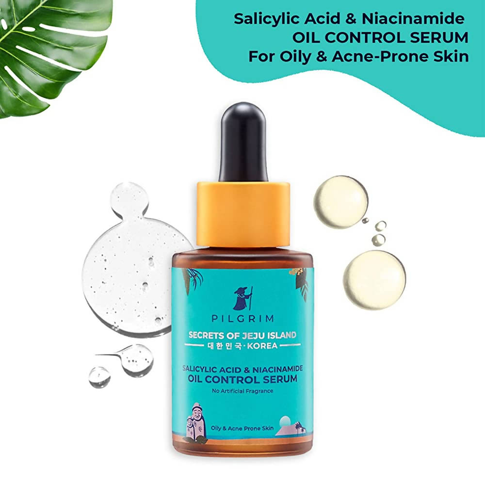 Pilgrim Salicylic Acid & Niacinamide Oil Control Serum -30 ml image 2