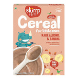 Slurrp Farm Ragi & Almond & Banana Cereal For little Ones - 200 gm image 1