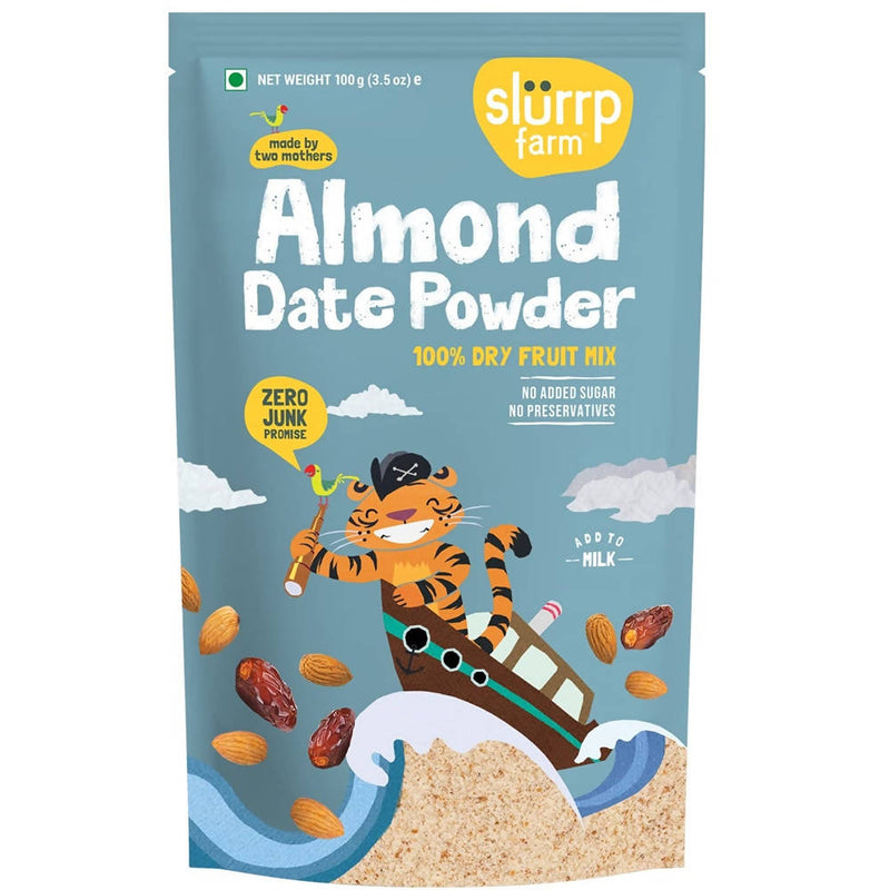 Slurrp Farm Almond Date Powder - 100 gms image 2