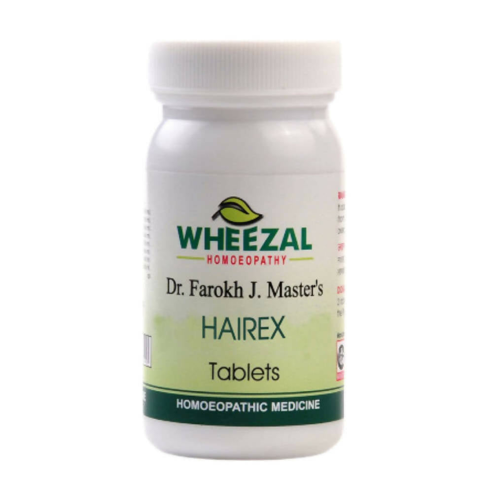 Wheezal Homeopathy Hairex Tablets image 1