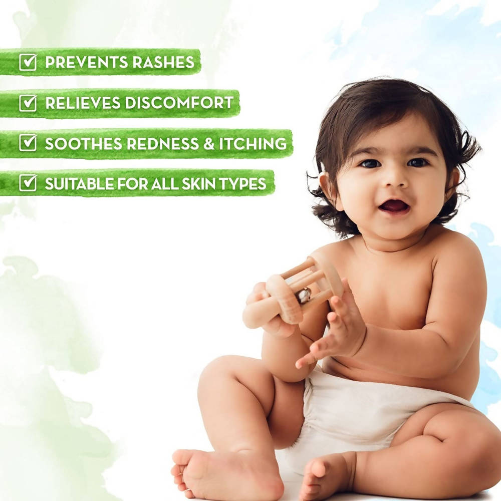 Mamaearth Milky Soft Diaper Rash Cream for Babies - 50 gms image 2