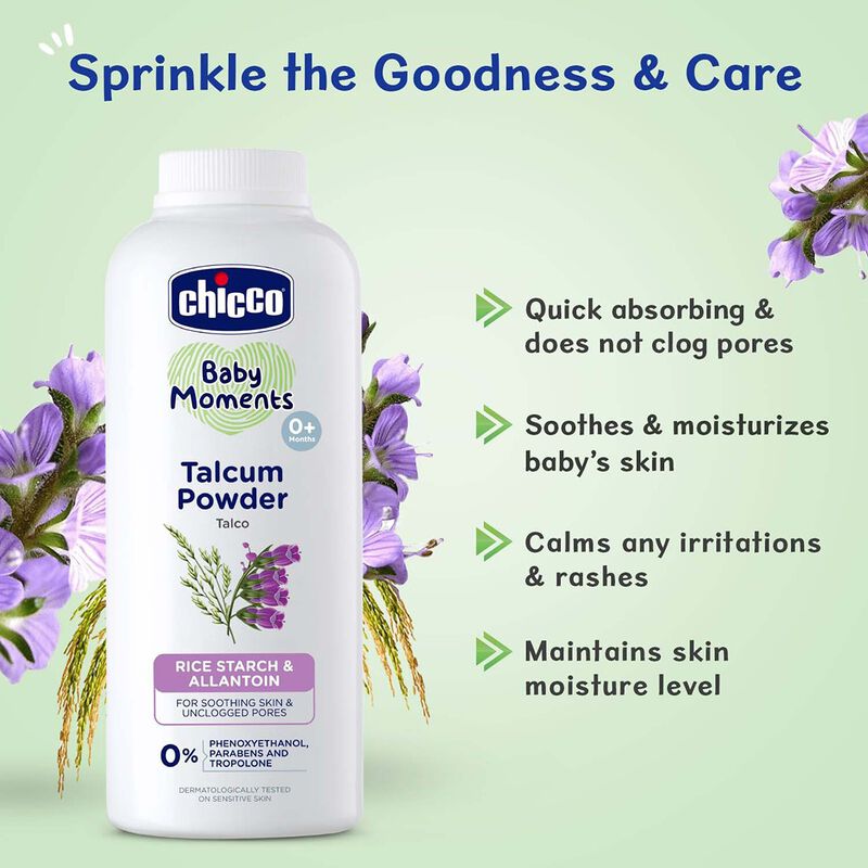 Chicco Baby Moments Talcum Powder image 2