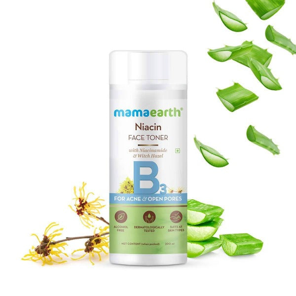 Mamaearth Niacin Face Toner For Acne & Open Pores - 200 ml image 1