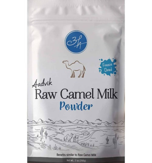 Aadvik Raw Camel Milk Powder (Freeze Dried) - 200 gms image 1
