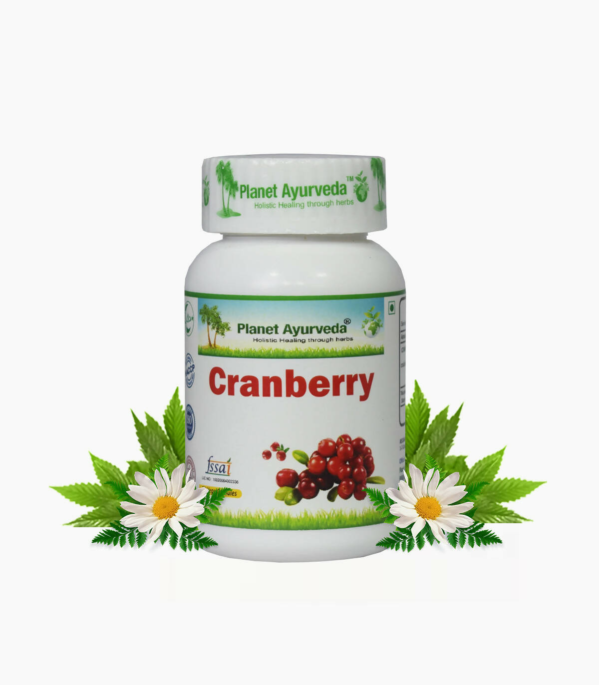 Planet Ayurveda Cranberry Capsules - 60 tabs image 1