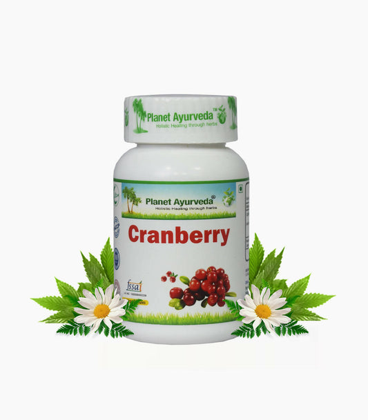 Planet Ayurveda Cranberry Capsules - 60 tabs image 1