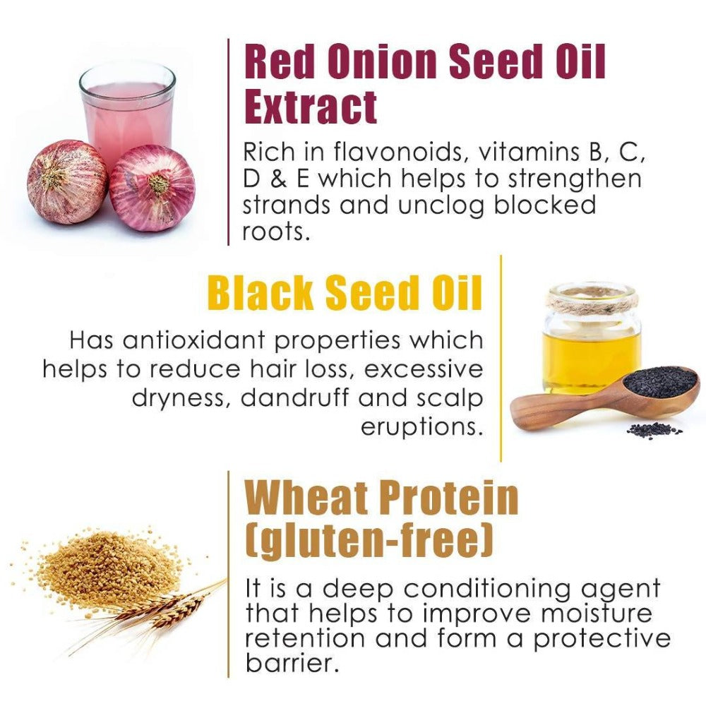 Wow Skin Science Red Onion Black Seed Oil Hair Conditioner image 4