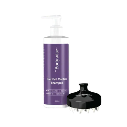 BeBodywise Hair Fall Control Shampoo and Scalp Massager image 1