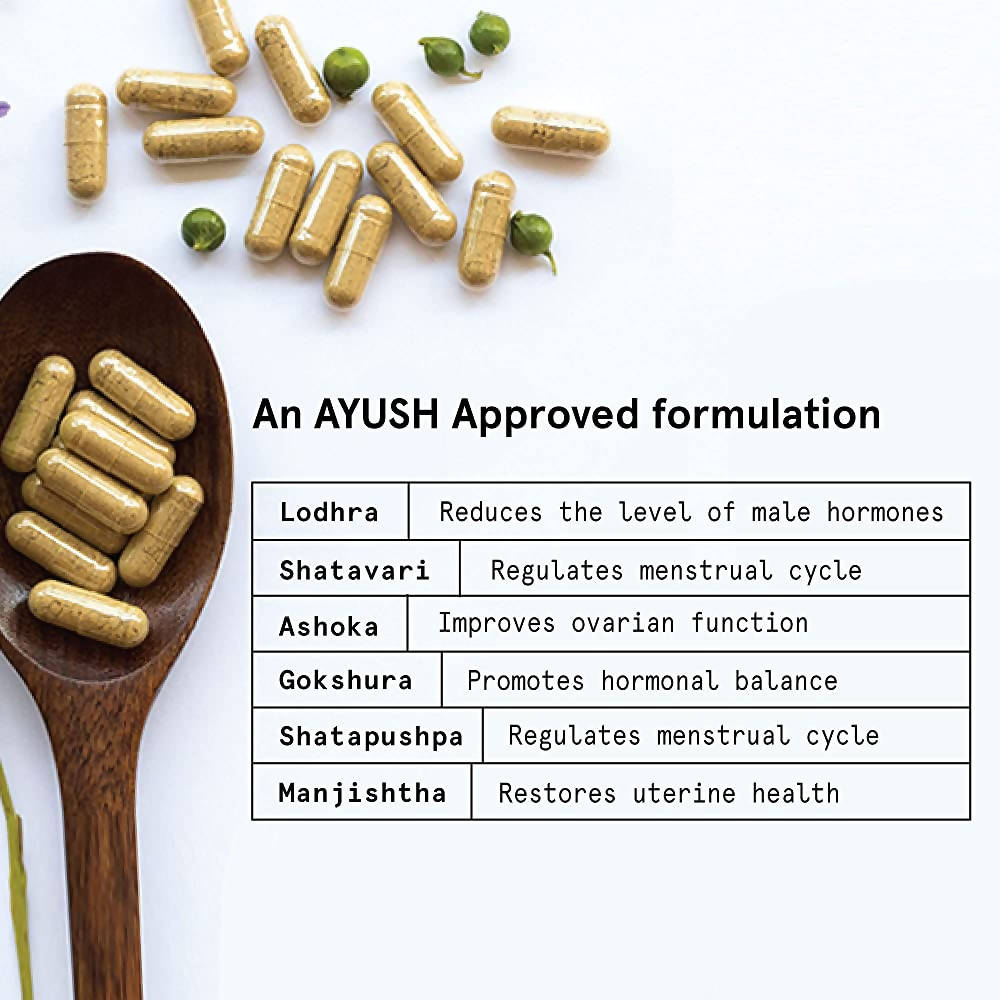 BeBodywise PCOS Balance Capsules For Women -60 caps image 4