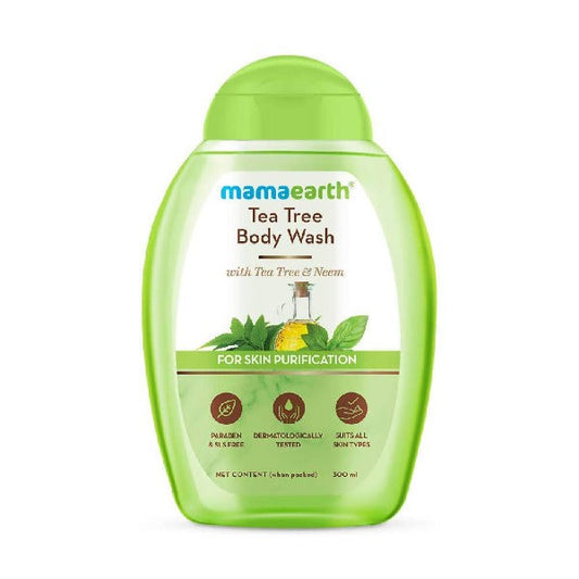 Mamaearth Tea Tree Body Wash With Neem For Skin Purification - 300ml image 1