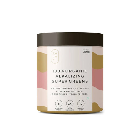 Palak Notes 100% Organic Alkalizing Super Greens Powder image 1