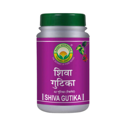 Basic Ayurveda Shiva Gutika - 40 Tablets image 1