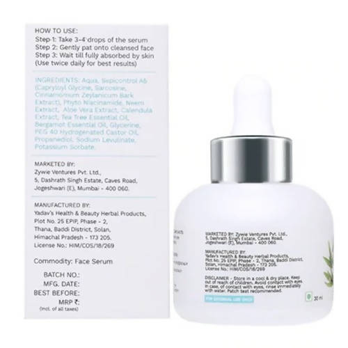 OZiva Phyto Cleanse Anti-Acne Face Serum image 2