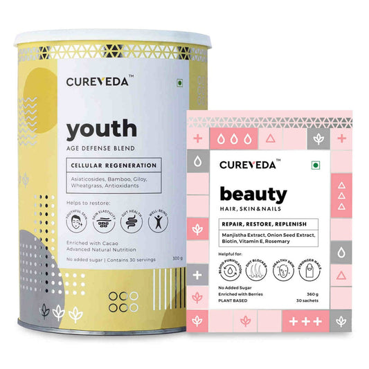 Cureveda Youth & Beauty Combo image 1