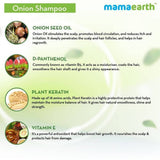Mamaearth Hair Regrowth Combo / Onion Shampoo & Onion Conditioner image 4