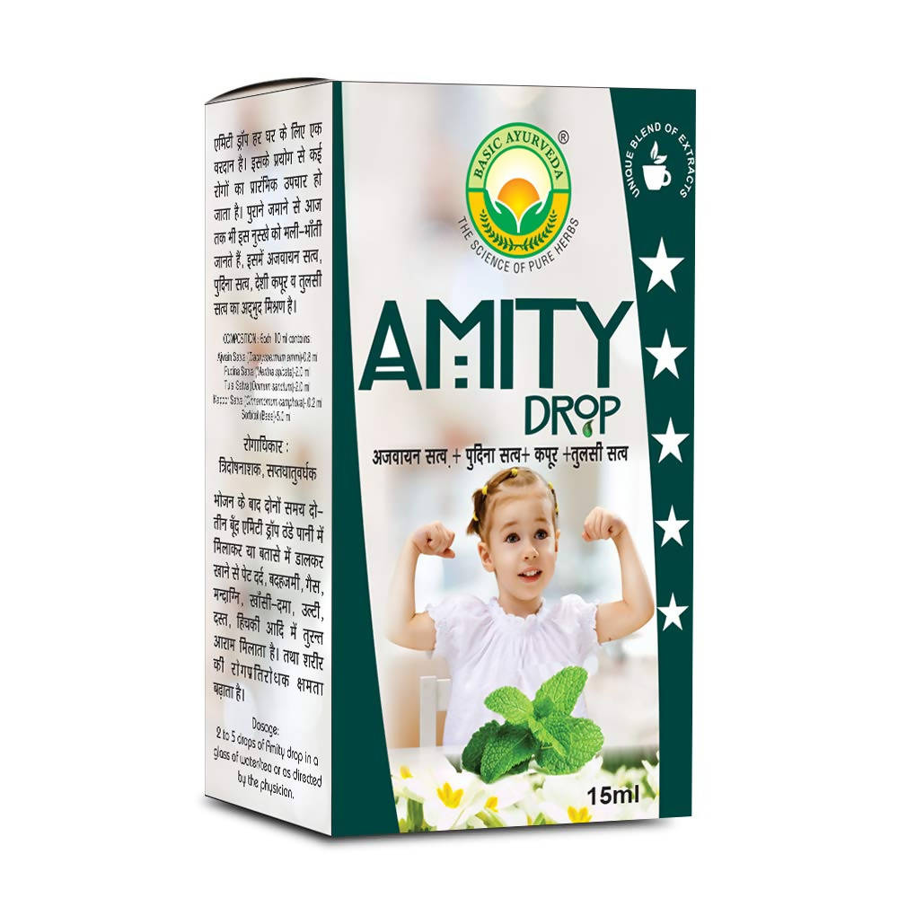 Basic Ayurveda Amity Drops - 10 ml image 2