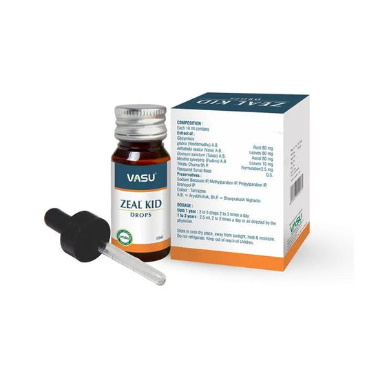 Vasu Zeal Kid Drops - 30 ml (Pack of 3) image 1