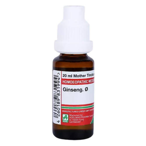 ADEL Homeopathy Ginseng Mother Tincture Q - 20ml image 1