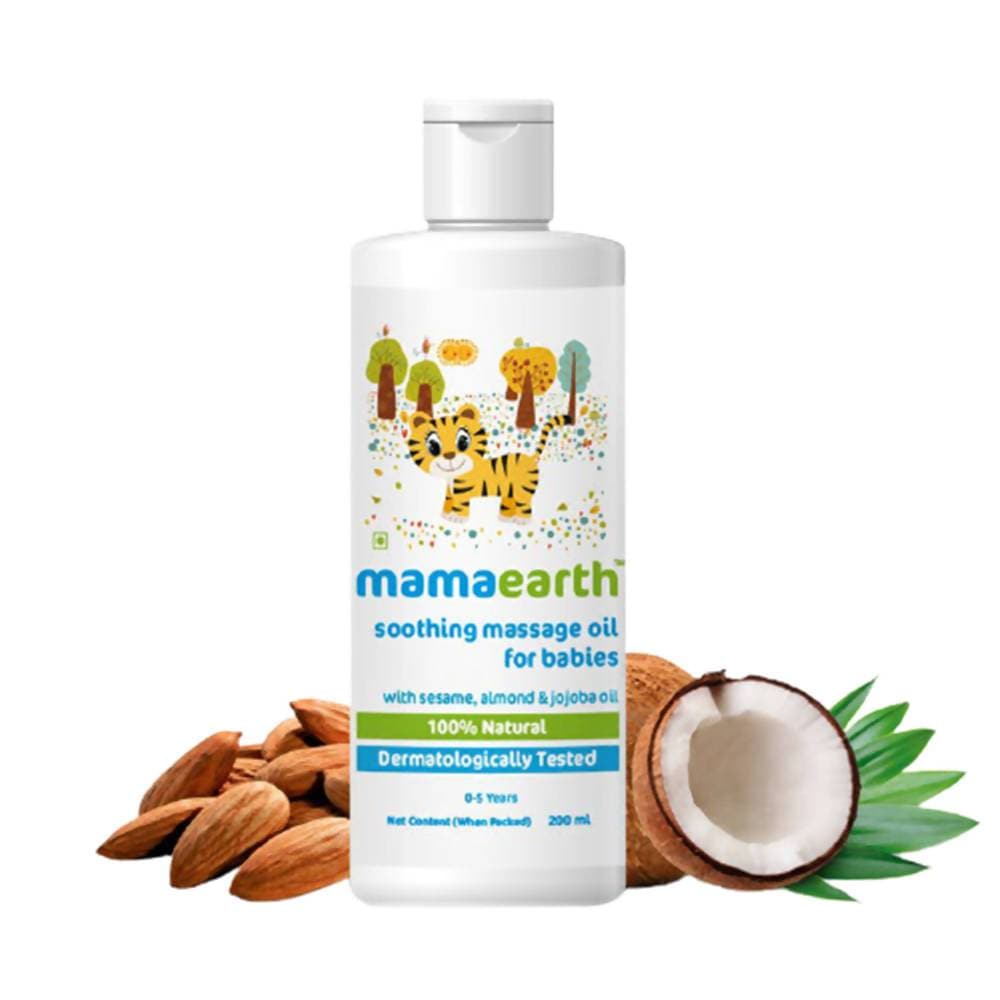 Mamaearth Soothing Massage Oil For Kids image 1