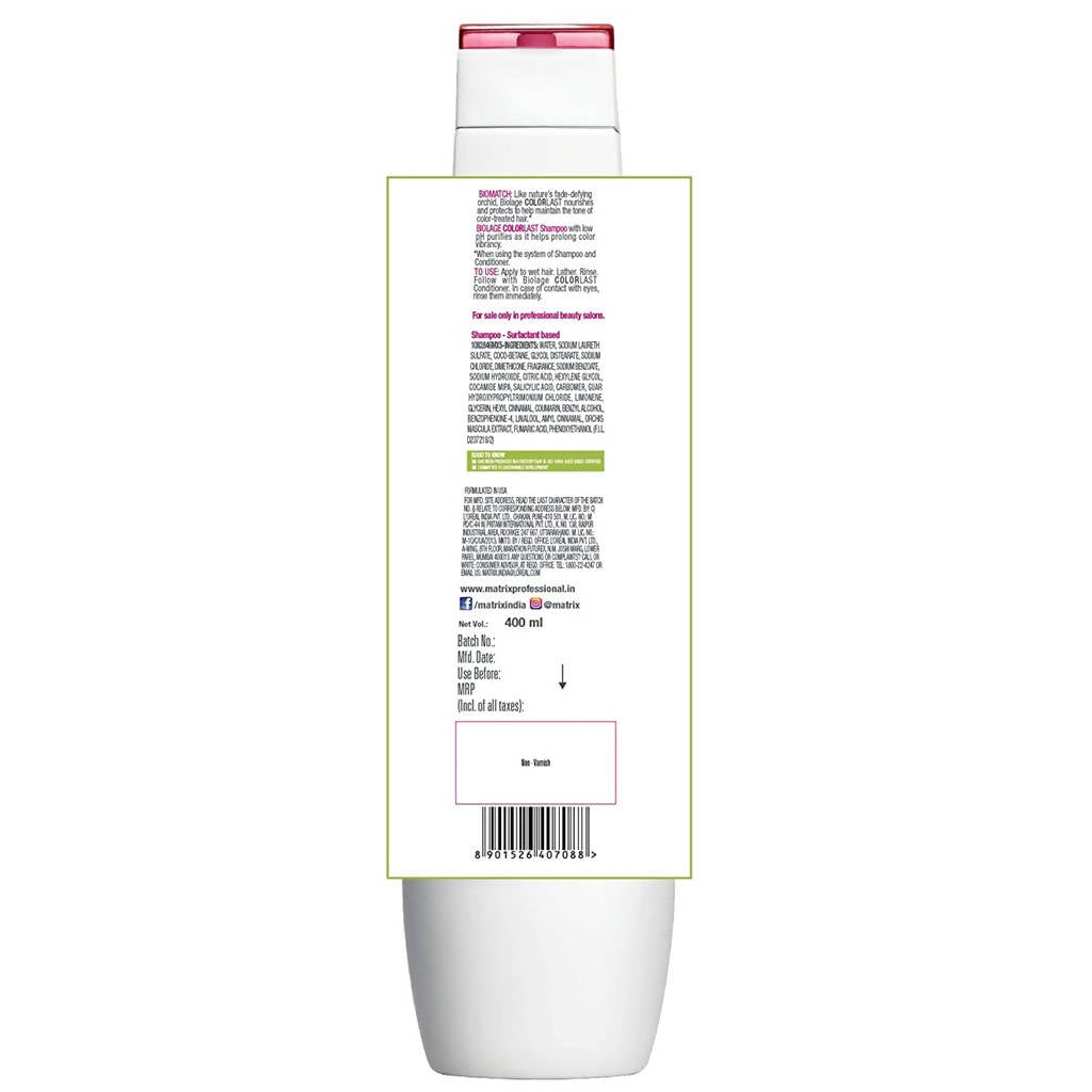 Matrix Biolage Colorlast Color Orchid Shampoo image 4