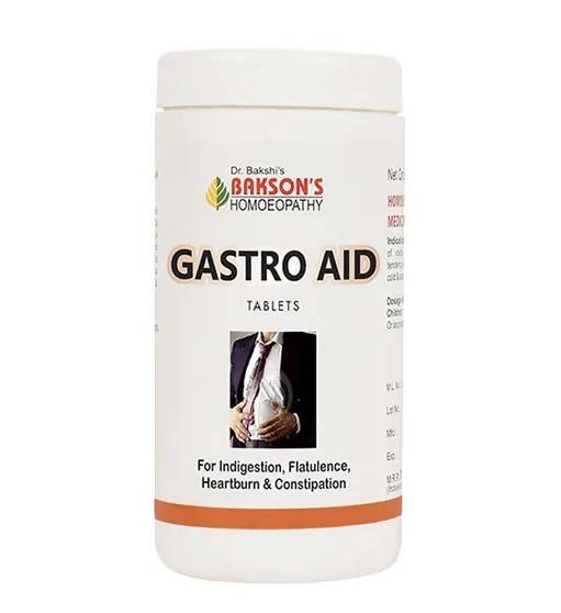 Bakson's Homeopathy Gastro Aid Tablets image 1